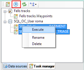 Execute one or more Tasks