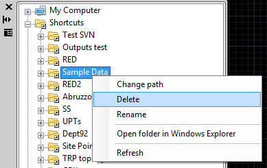 Other Shortcuts functions