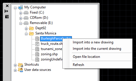 Another way to access spatial data files