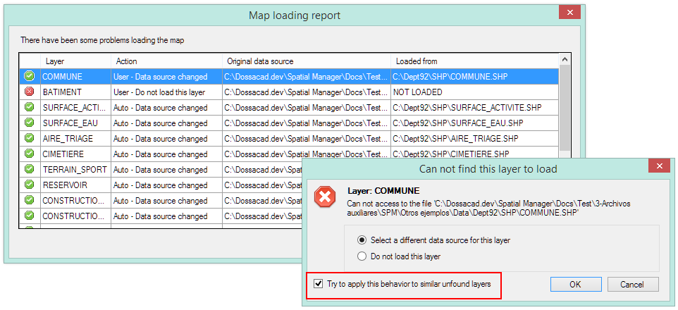 'Smart loading' layers functonality
