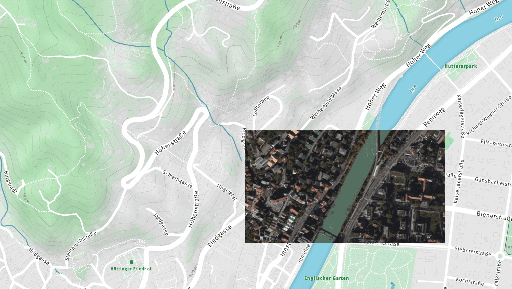 Combining Raster Images or Images with 'Background Maps'