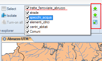 Sort layers in a Map
