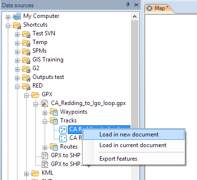 Load a table from a file in a Map